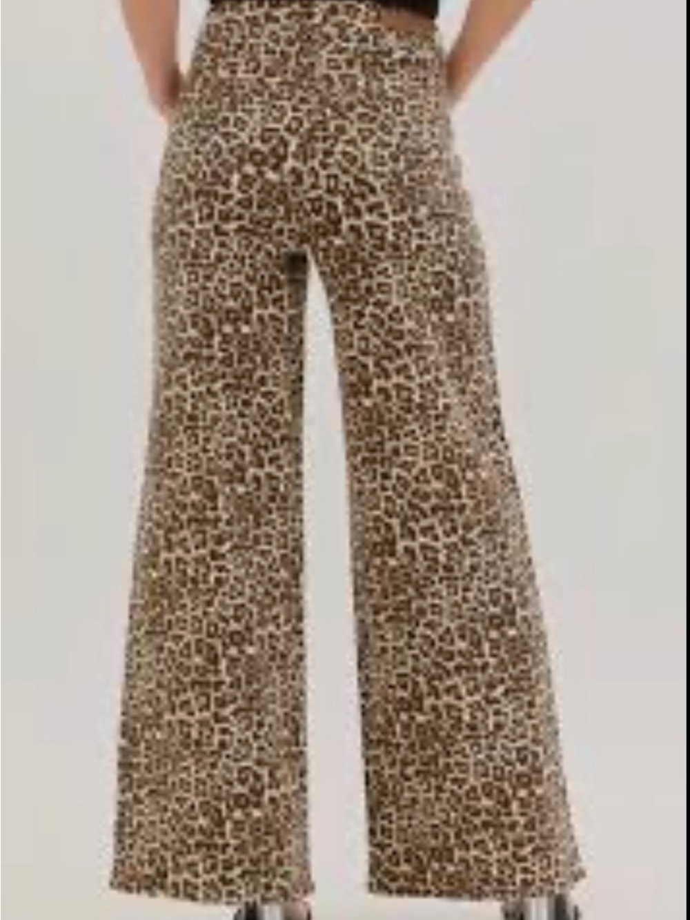 Cello high rise Leopard Print Jean Pants 11